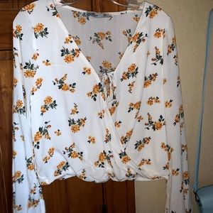 New white flowered Blouse